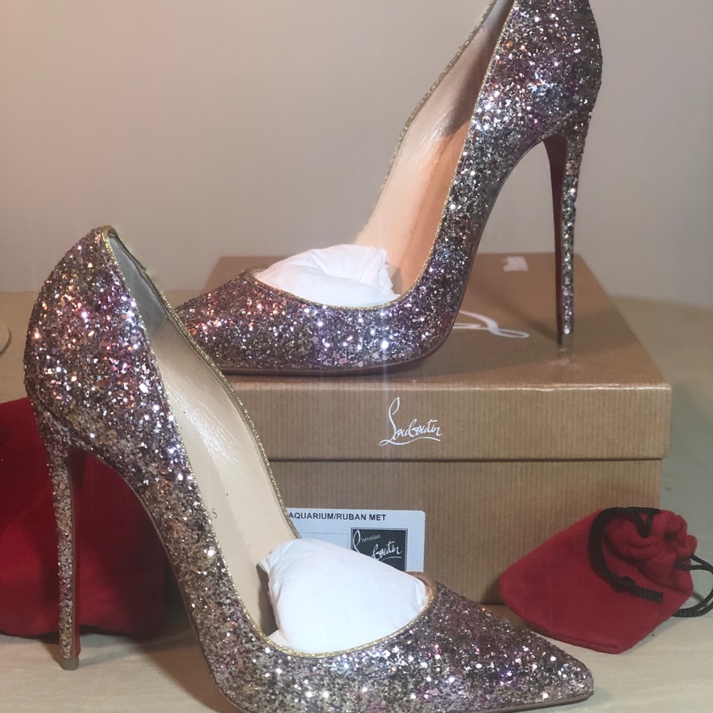 Christian Louboutin So Kate 120 Glitter - Picture 2 of 7